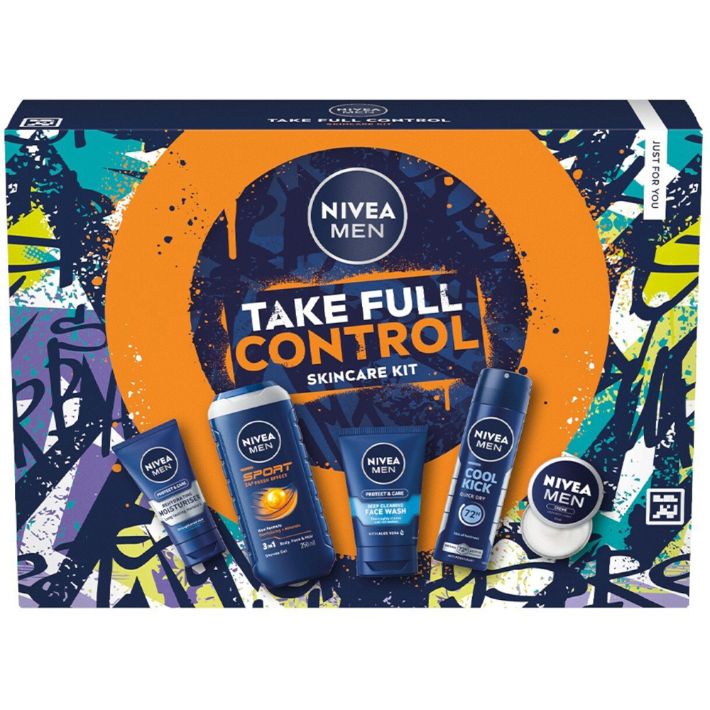 Nivea Men Take Full Control Skincare Kit Image 1