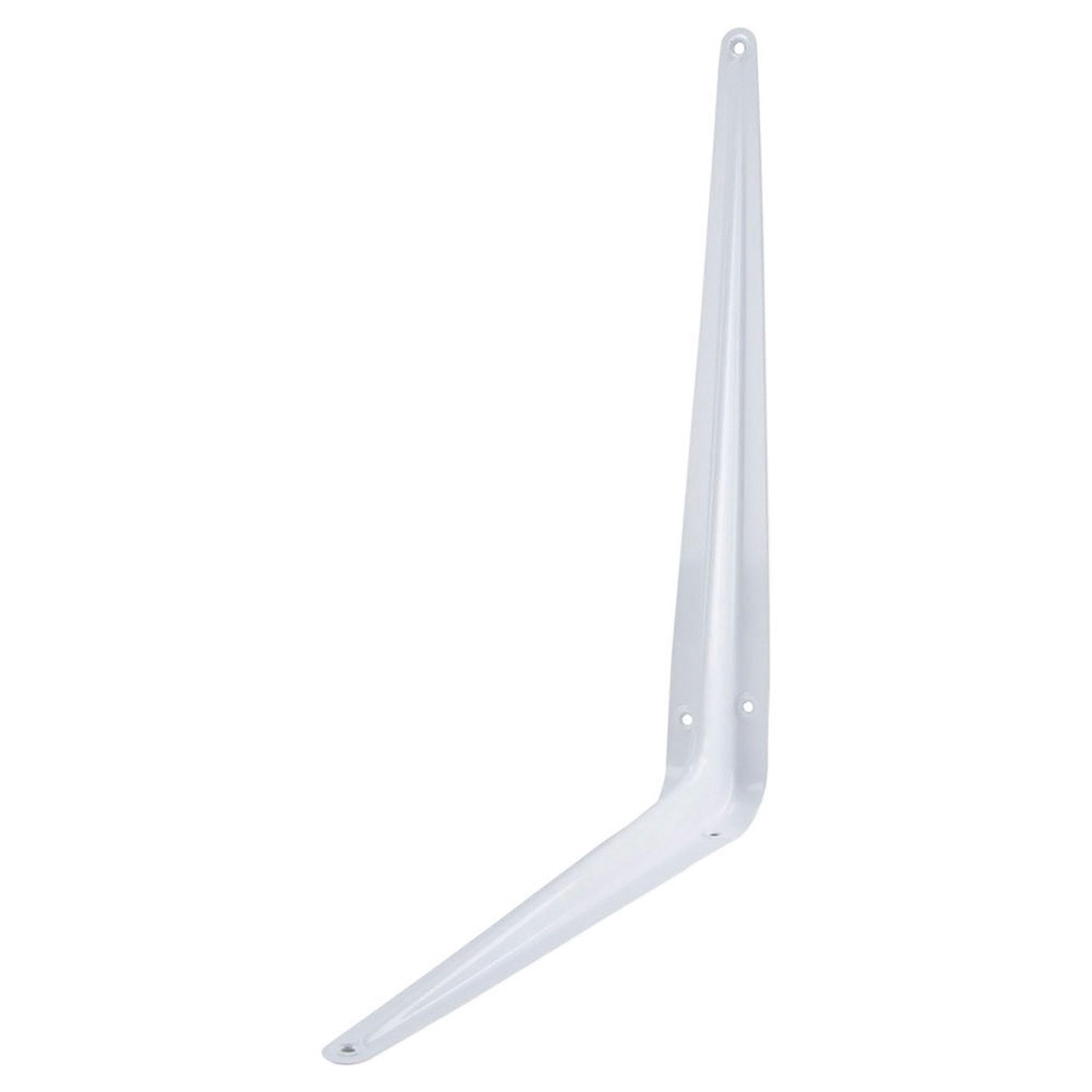 Hiatt 8 inch White Steel Shelf Bracket Image