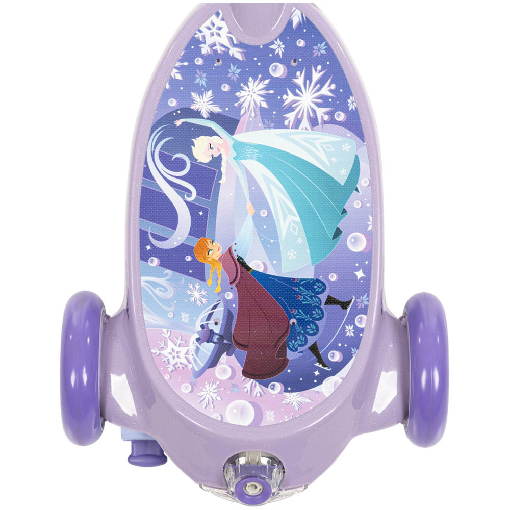 Huffy Disney 18074W Kids Purple Frozen Converting Bubble Electric Scooter 6V Image 3