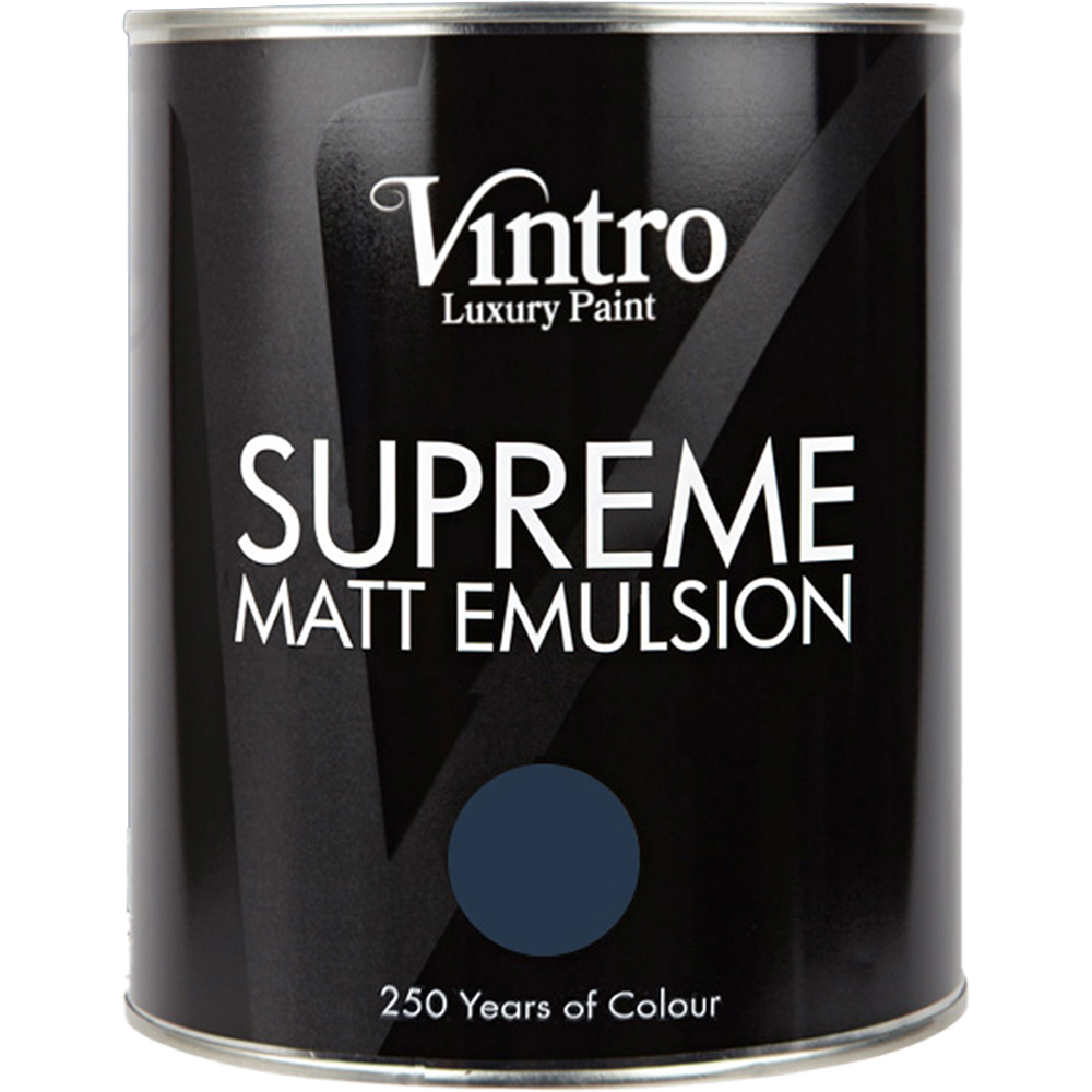Vintro Paint Picasso Blue Matt Emulsion Interior Paint 1L Image 2
