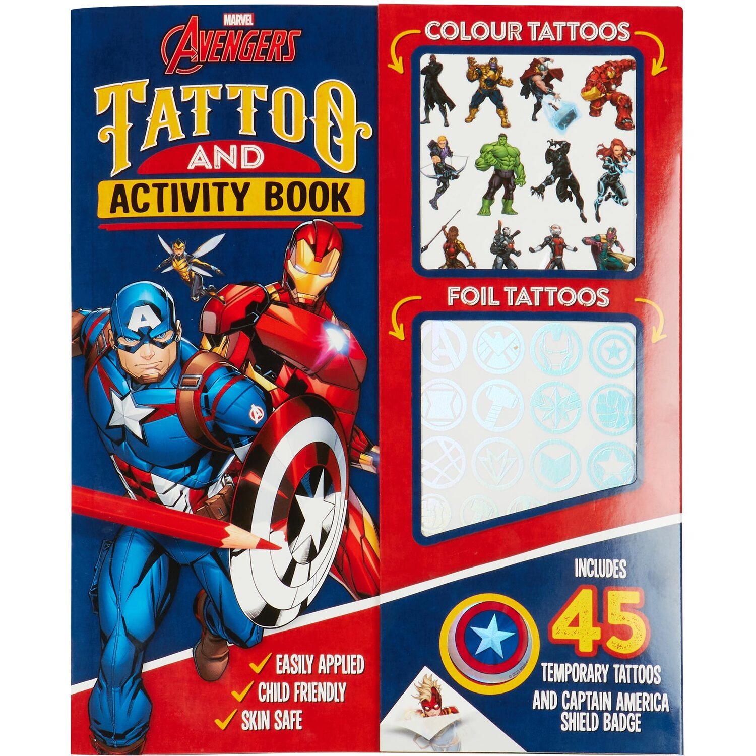 Tattoo and Activity Book Image 1