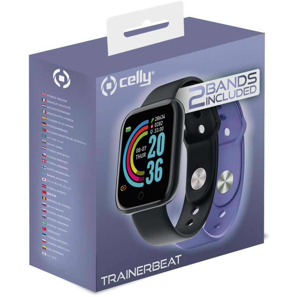 Celly Trainerbeat Violet Smartwatch Image 4
