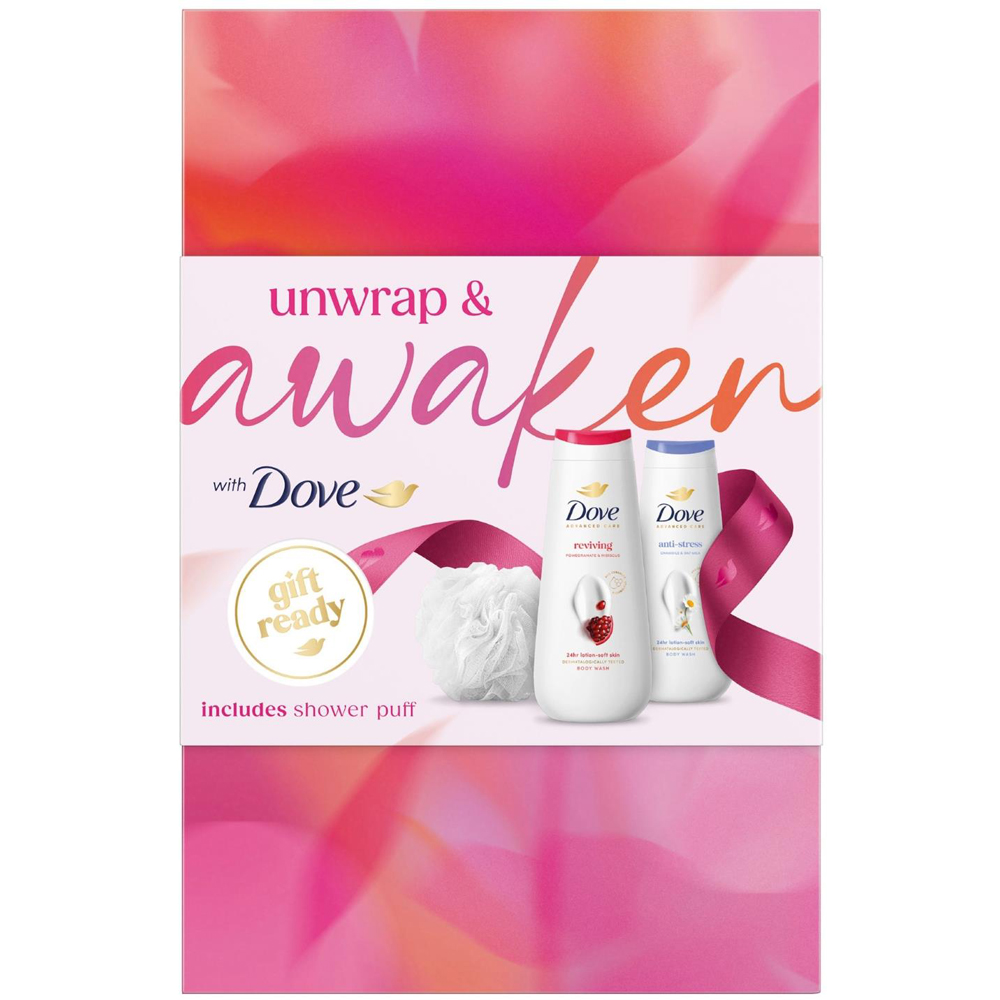 Dove Awaken Body Wash Collection Gift Set 2 Piece 4 Pack Image 6