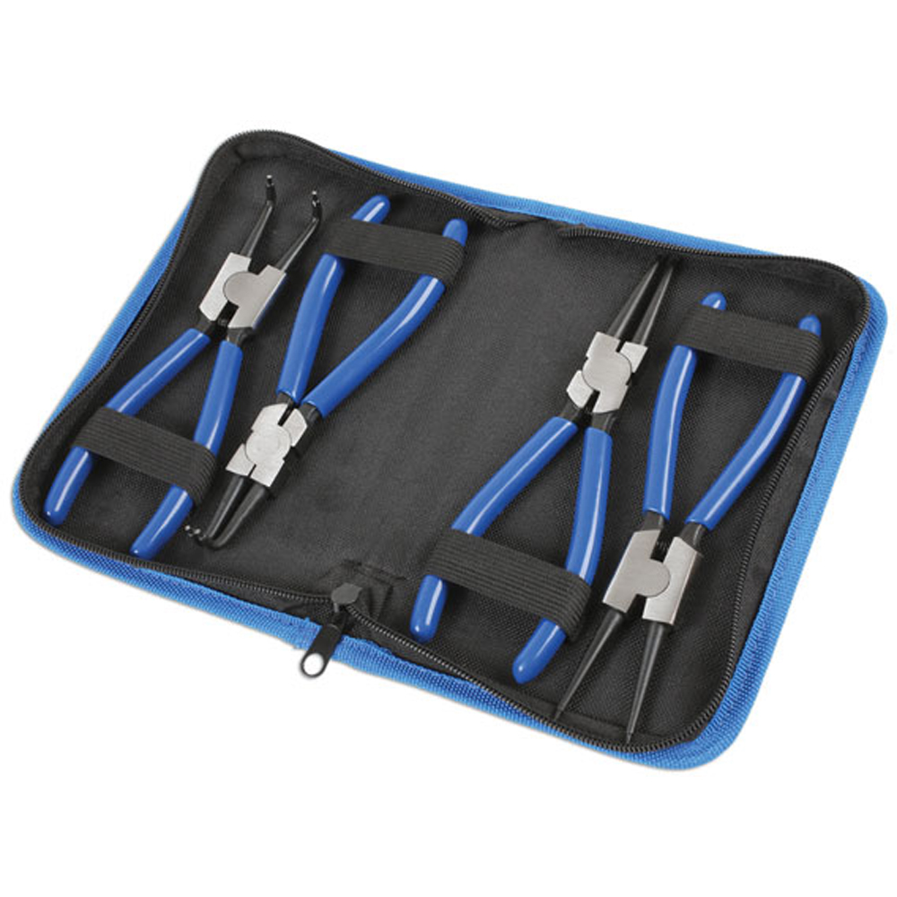 Laser 4 Piece Circlip Plier Set 180mm Image 3