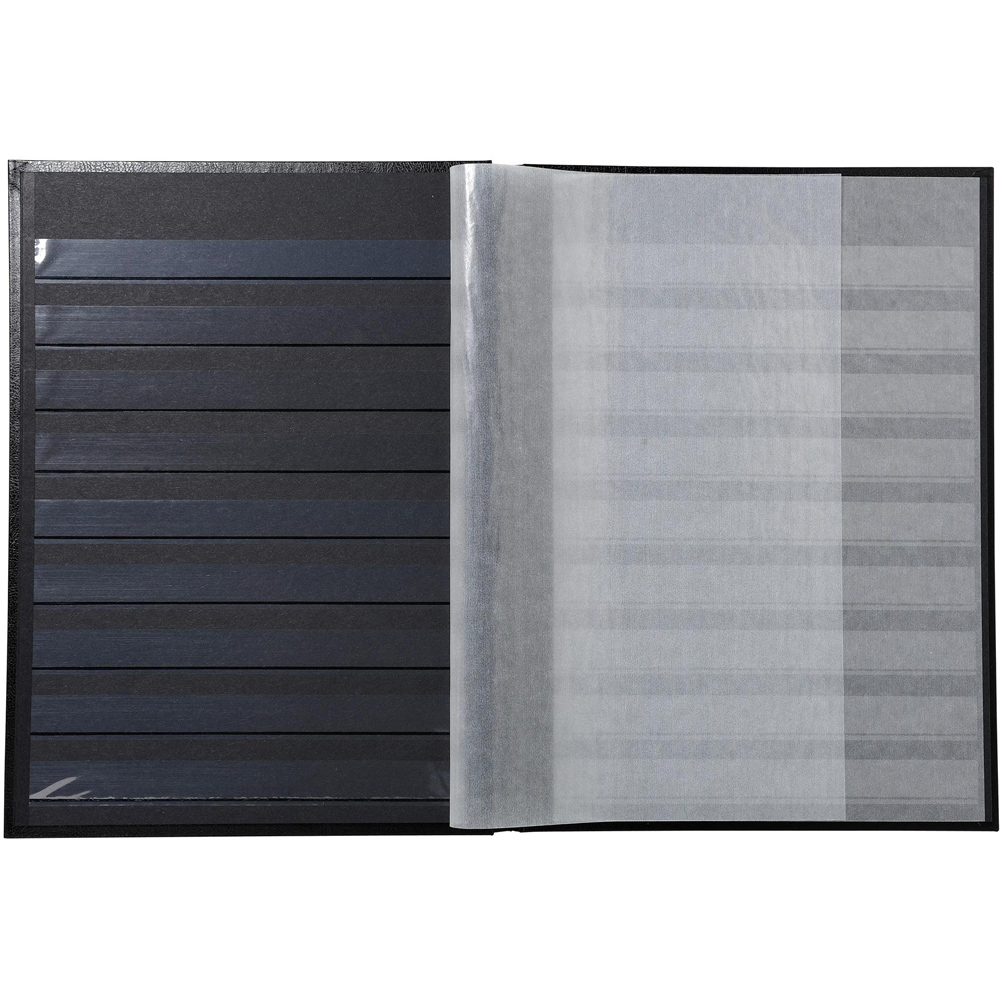 Exacompta Blue Stamp Album with Faux Leather Cover 48 Pages Image 4