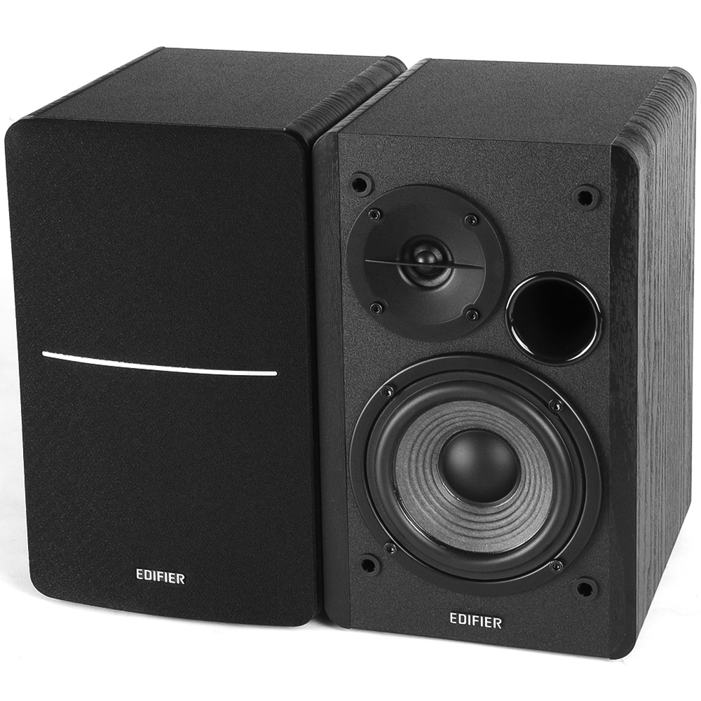 Edifier R1280DB 2.0 Black Bluetooth Bookshelf Speaker Set 42W Image 6