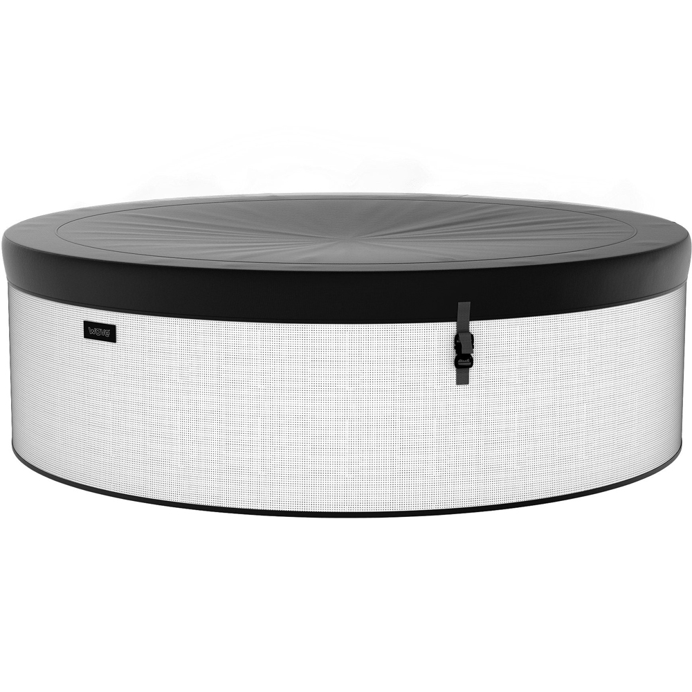 Wave Tahoe 6 Person Round Pebble Rattan Hot Tub Spa Image 3