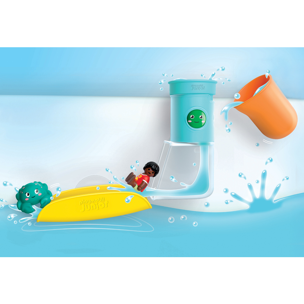 Playmobil Junior Aqua Pour and Play Water Tank with Slide Playset Image 6