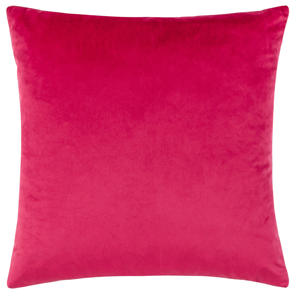 Paoletti Henley Multicolour Velvet Jacquard Cushion Image 2