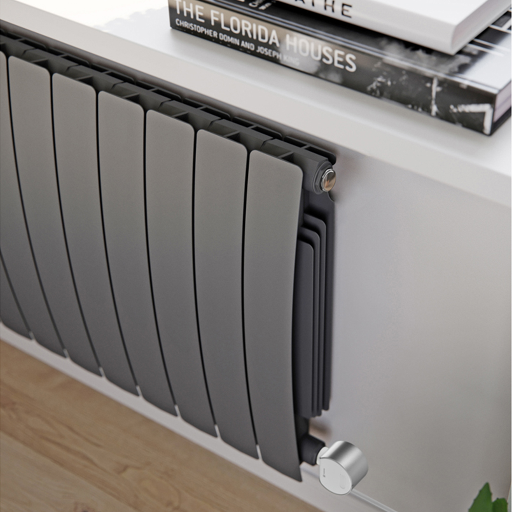 Terma Bergamo Wi-Fi Graphite Grey Electric Radiator 2000W 590 x 1360mm Image 7
