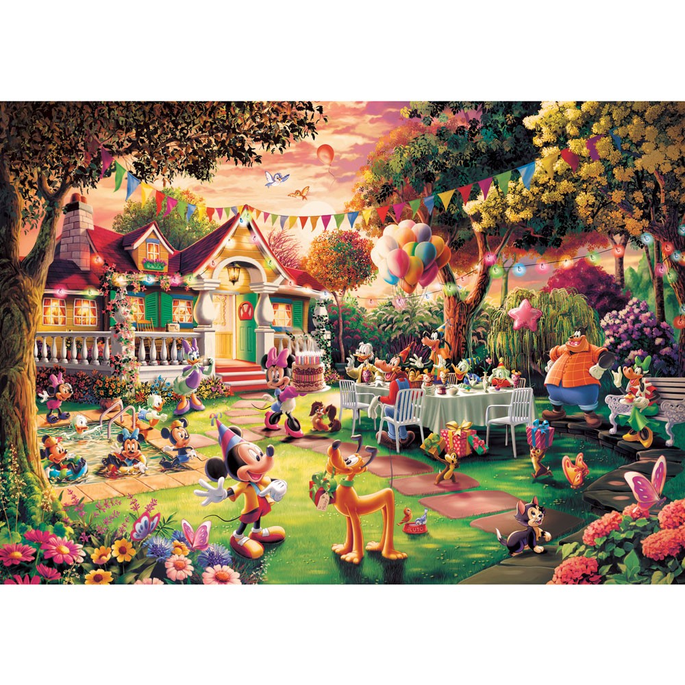 Mickey Mouse Birthday Party 1000 Piece Jigsaw Puzzle Image 2