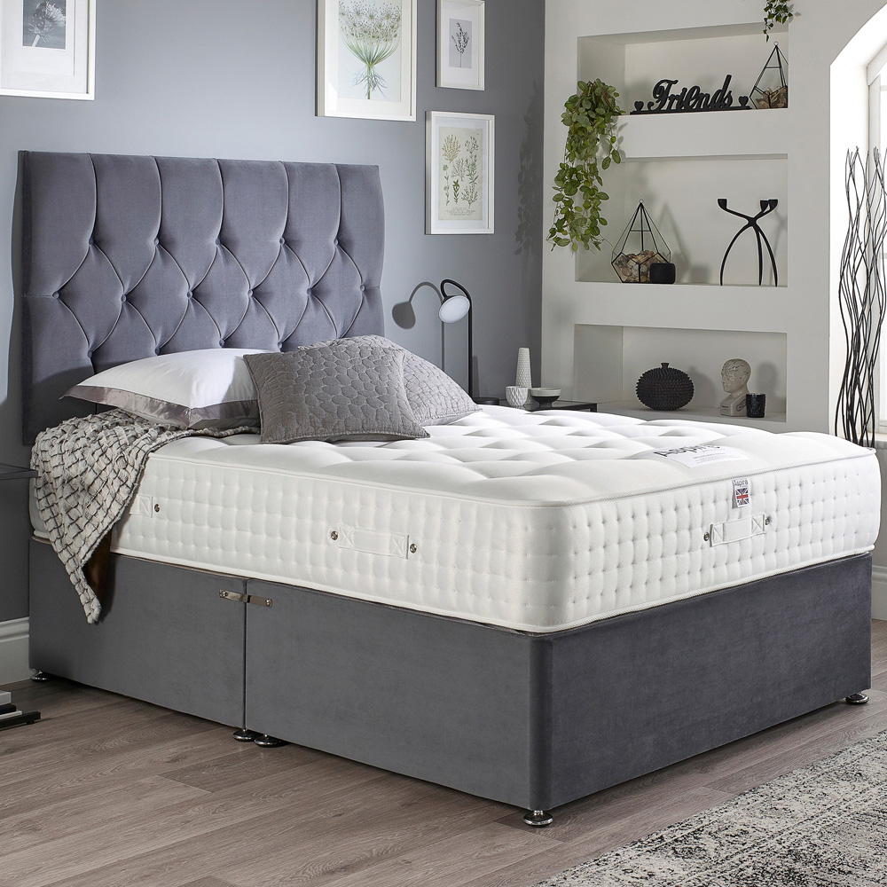 Aspire Furniture Super King Cashmere 3000 Pocket Mattress Image 2