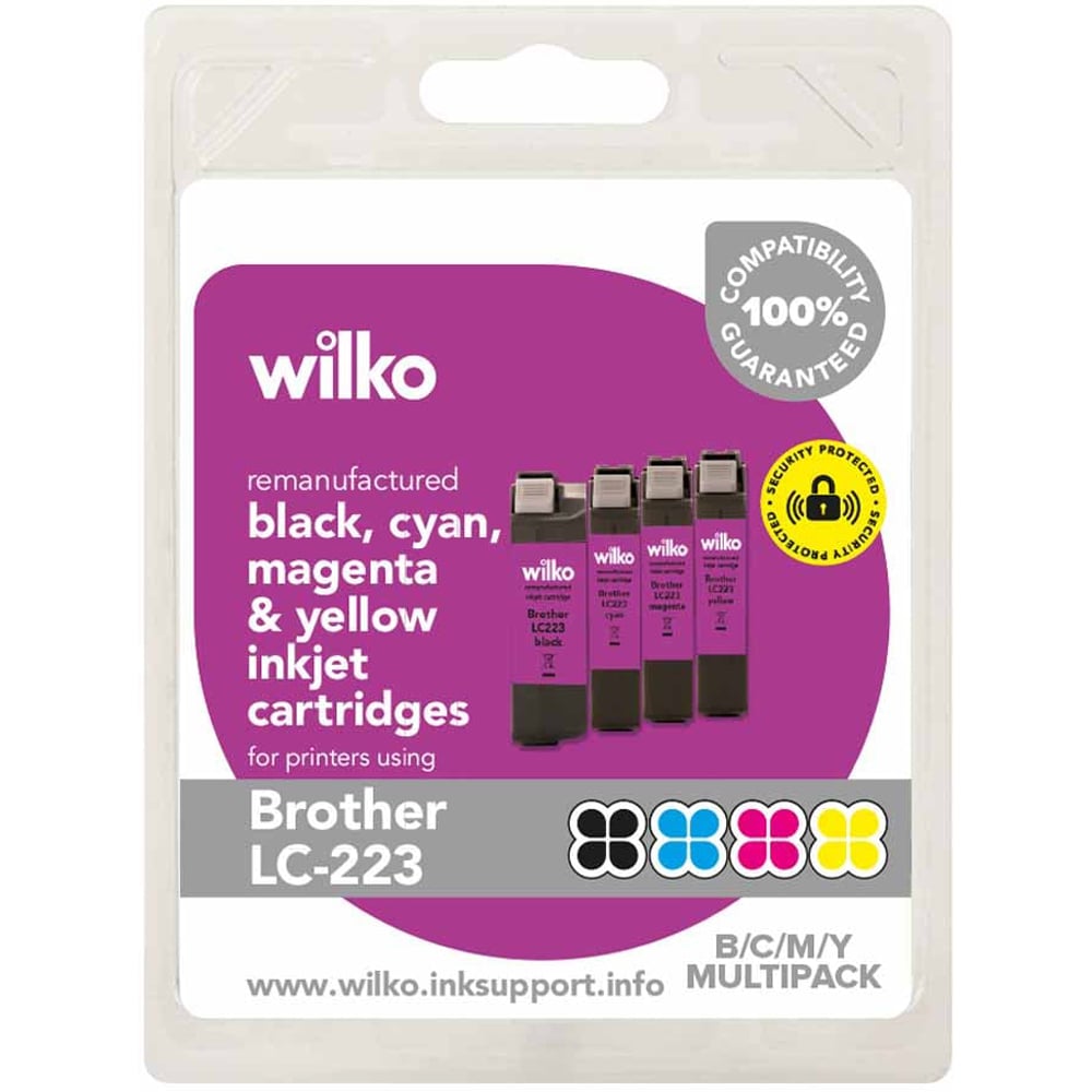 wilko Brother LC223 Bcmy Multipack Image