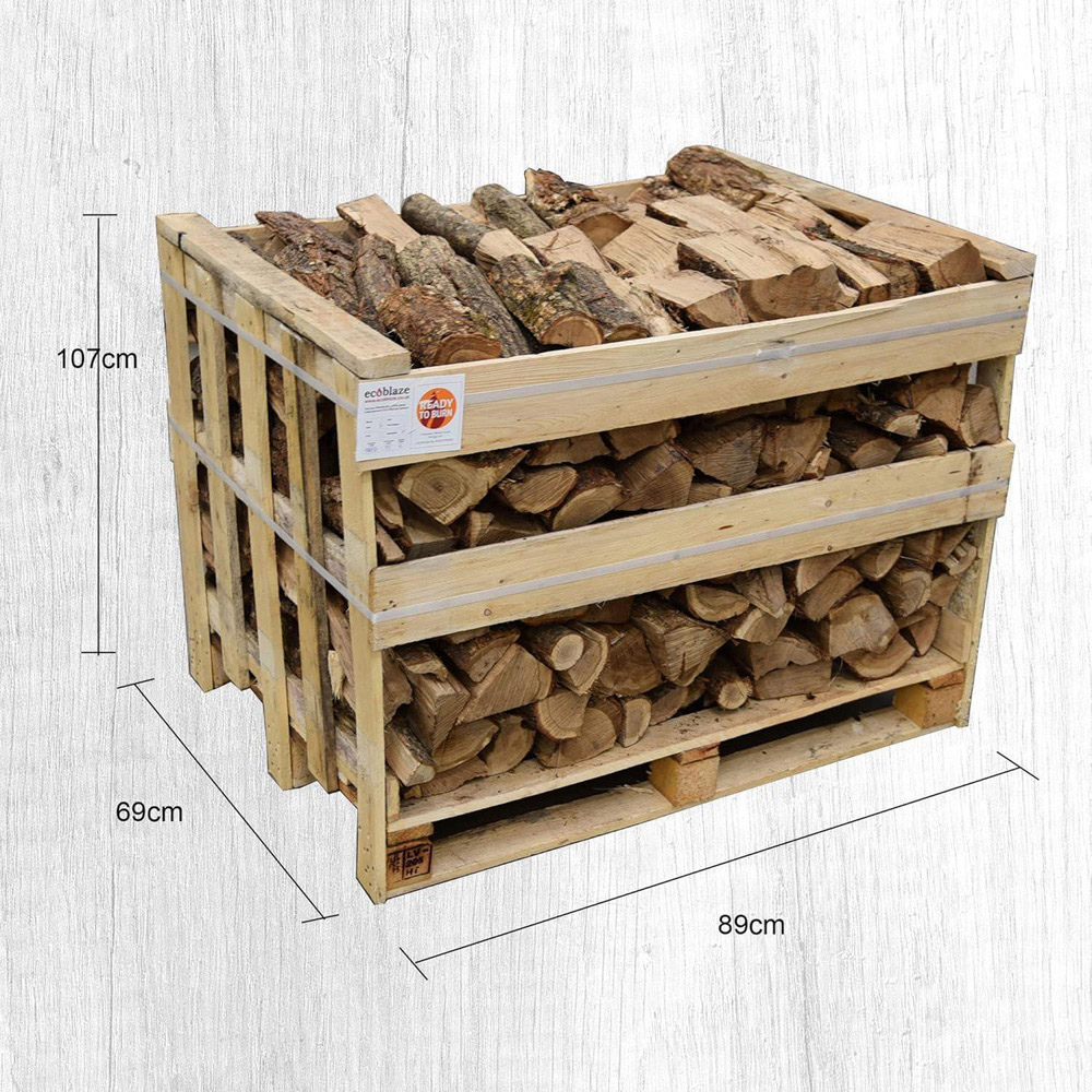 Ecoblaze Kiln Dried Oak Hardwood Firewood Logs 600L Image 5