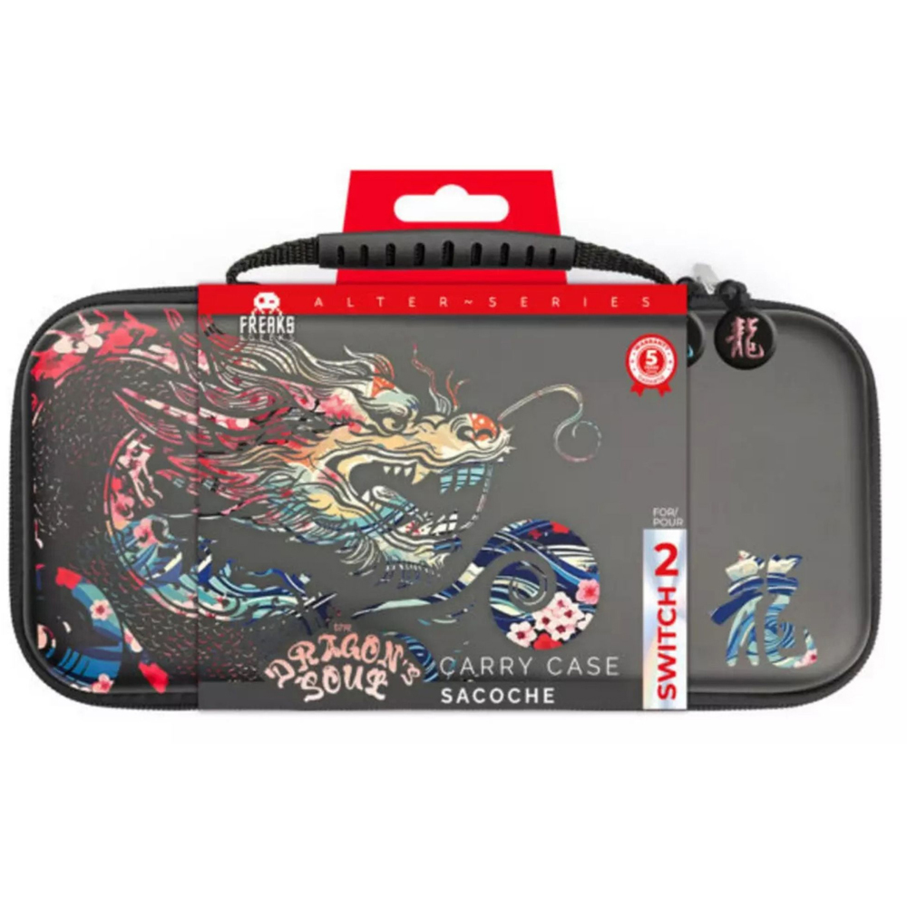 Freaks and Geeks Dragon Blossom Nintendo Switch 2 Carry Case Image 3
