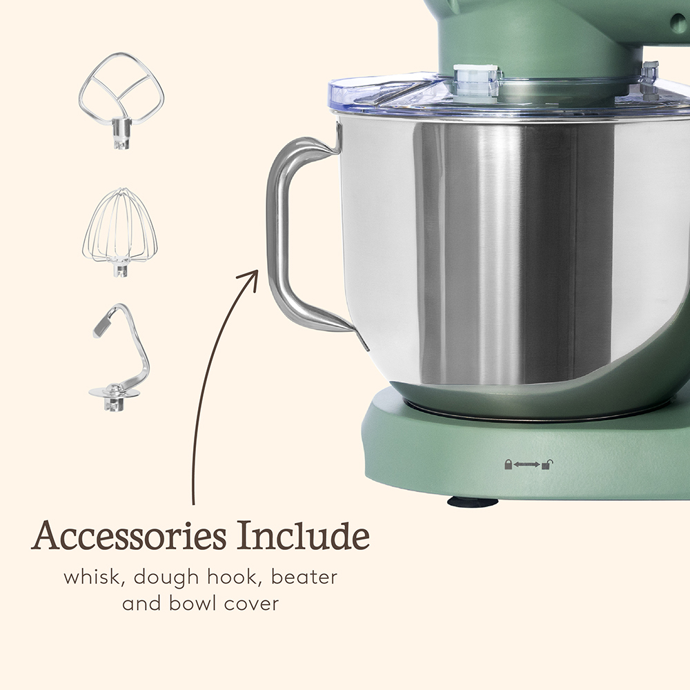 Haden 215406 Cedar Green 6 Speed 6.5L Stand Mixer Image 7