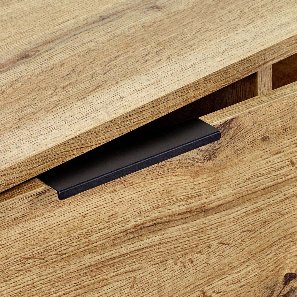 Julian Bowen Bali Light Oak TV Unit Image 5