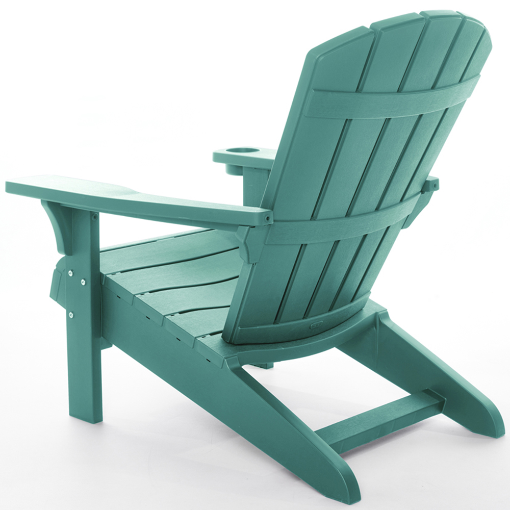 Keter Set of 2 Teal Adirondack Chair Image 3