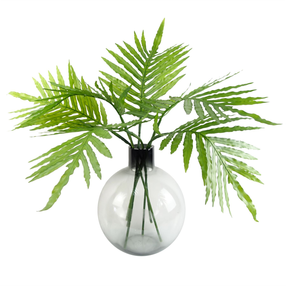 Botanik Smoke Grey Bottle Glass Vase 40cm Image 7