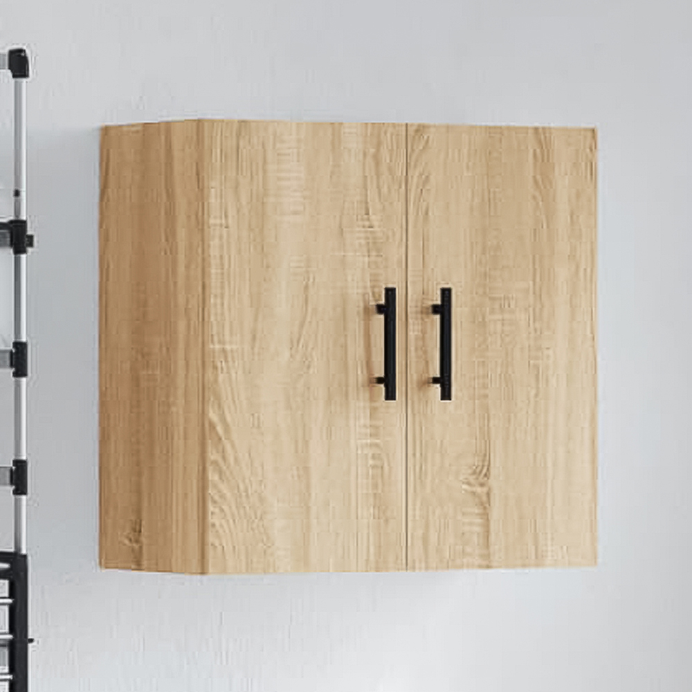 vidaXL 2 Door Sonoma Oak Wall Cabinet Image 1