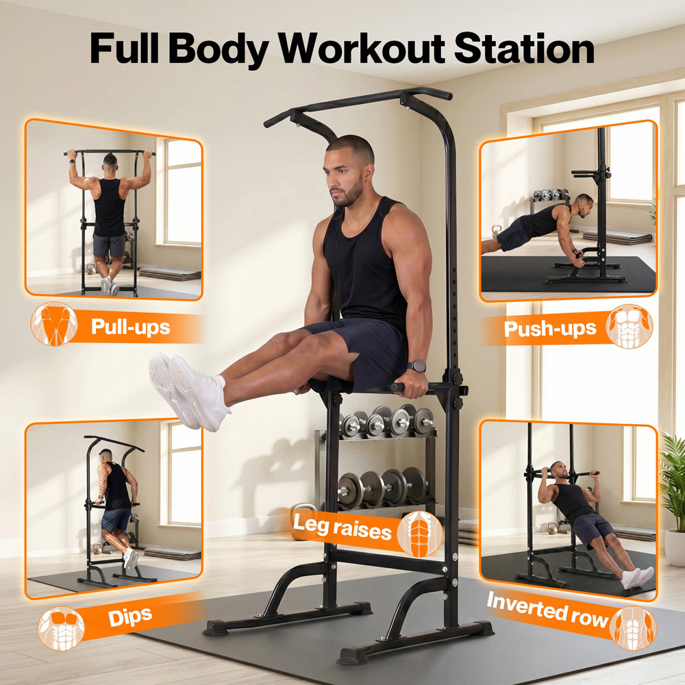 Traderight Centra Height Adjustable Pull Up Station 150kg Image 6