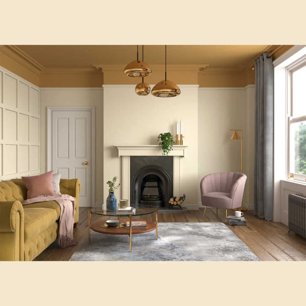 Dulux Heritage Walls and Ceilings DH White Velvet Matt Emulsion Paint 5L Image 4