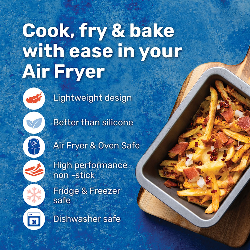Wham BetterWare Set of 2 Air Fry Mini Deep Dish Image 2
