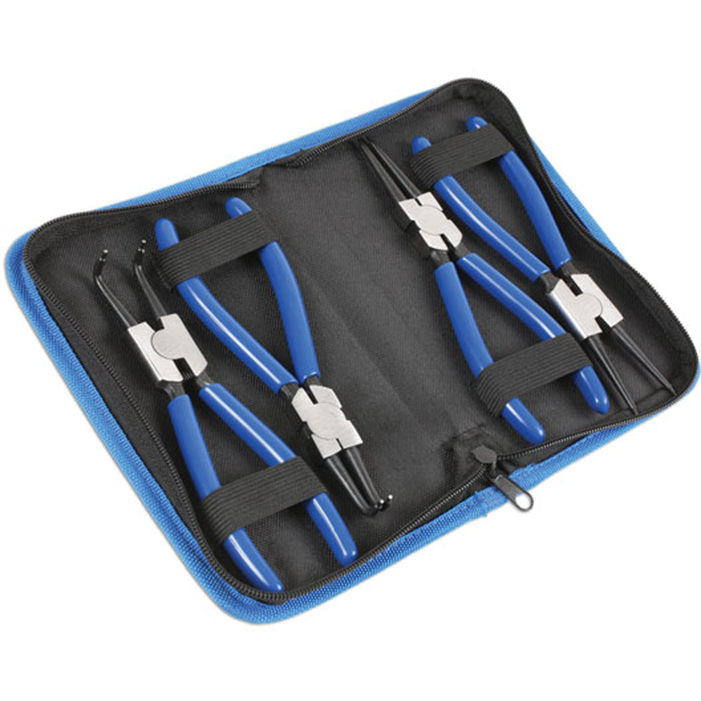Laser 4 Piece Circlip Plier Set 180mm Image 4