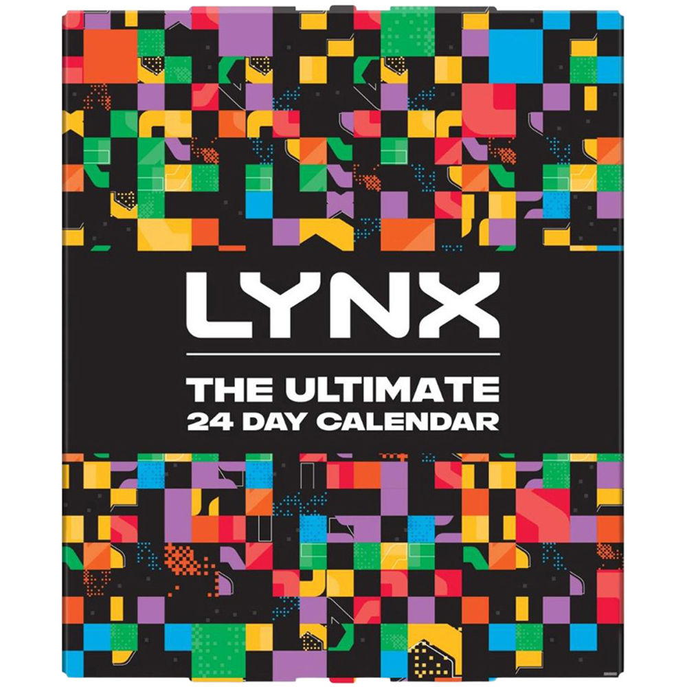 Lynx 24-Day Countdown Advent Calendar Gift Set with 17 Products and 7 Gifts Image 1