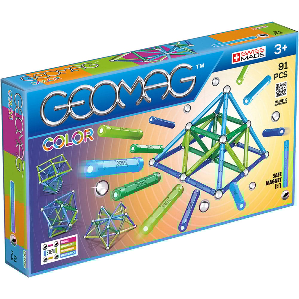 Geomag Colour 263 Set 91 Piece Image 1