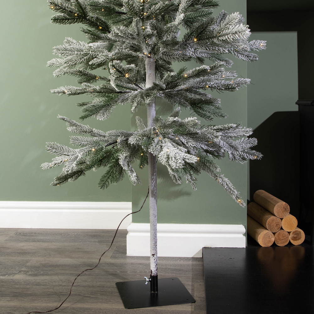 Samuel Alexander 150 Warm White LED Pine Needle Artificial Christmas Tree 4ft Image 6