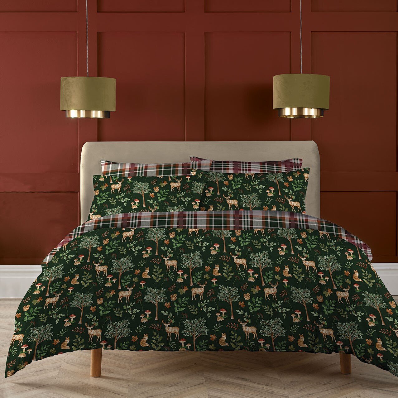 Avebury Duvet Set Multicolour Single Image 1