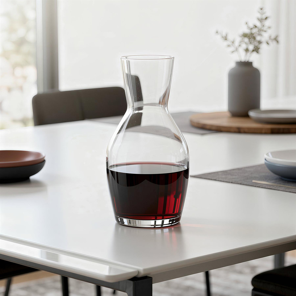 Bormioli Rocco Ypsilon Clear Glass Wine Carafes 500ml 6 Pack Image 4