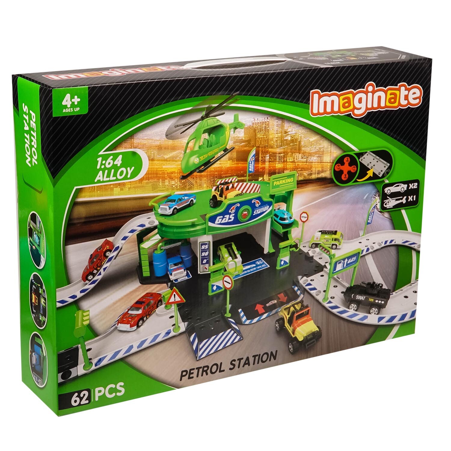 Imaginate Petrol Station Playset Image 2