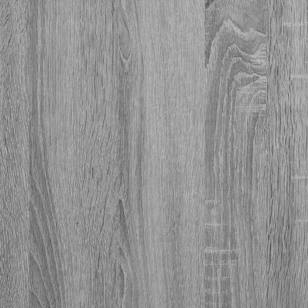 vidaXL 7 Shelf Grey Sonoma Oak Bookcase Image 6