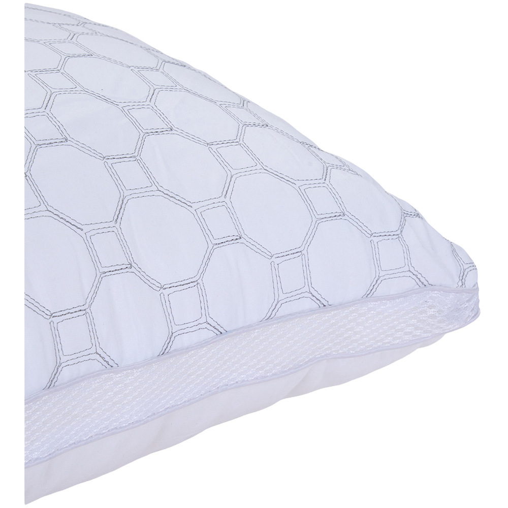 Living and Home White Minimalist Pillow Inner 48 x 74cm Image 6