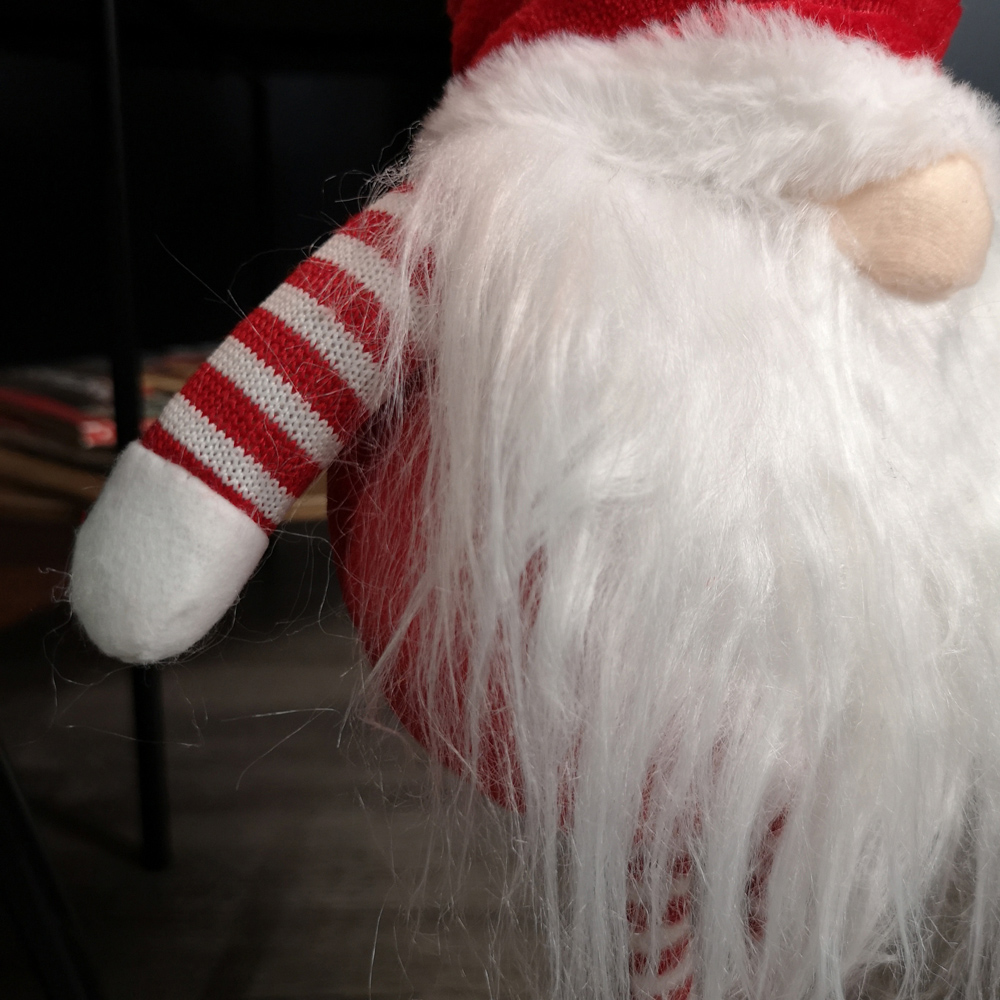 Samuel Alexander Red Grooved Hat Plush Standing Gonk Christmas Decoration 53cm Image 3