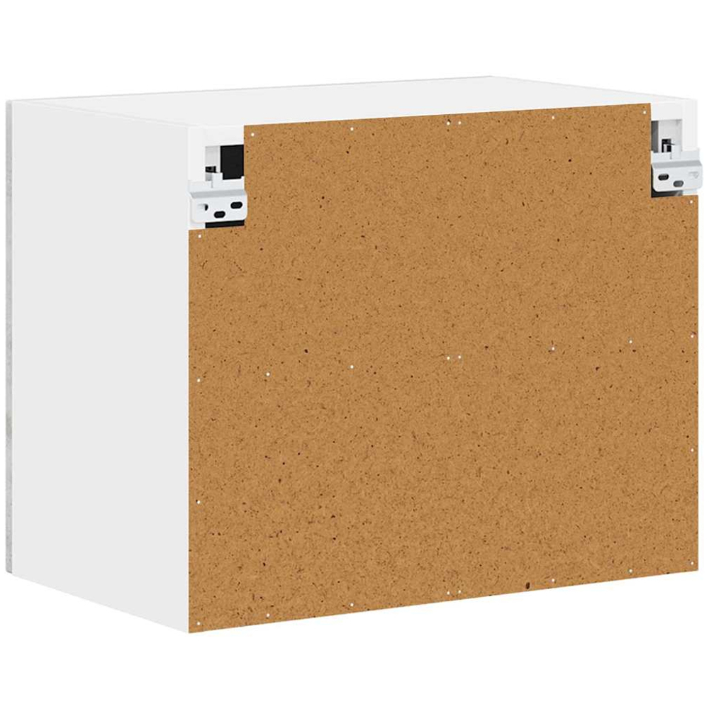 vidaXL Kalmar Single Door Concrete Grey Wall Mounted Wide Kitchen Cabinet Image 8