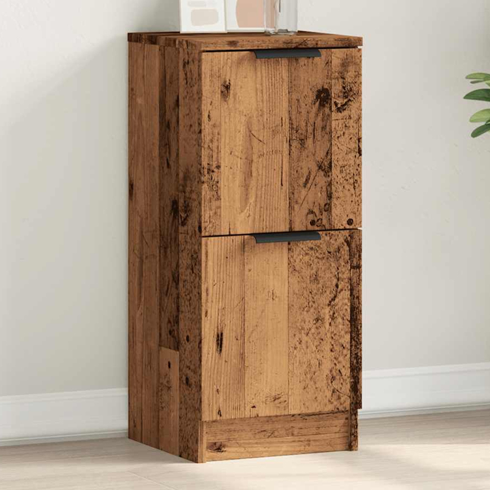 vidaXL 2 Door Old Wood Narrow Sideboard Image 1