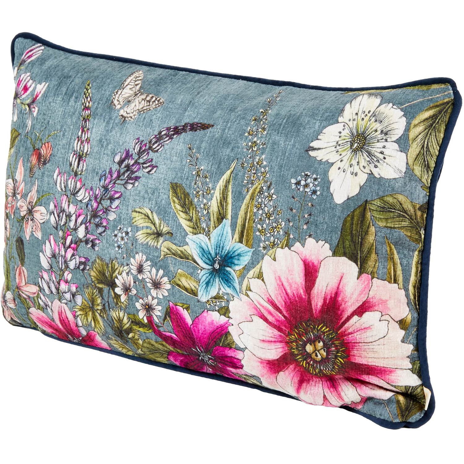 Evelyn Cushion - Petrol Image 2
