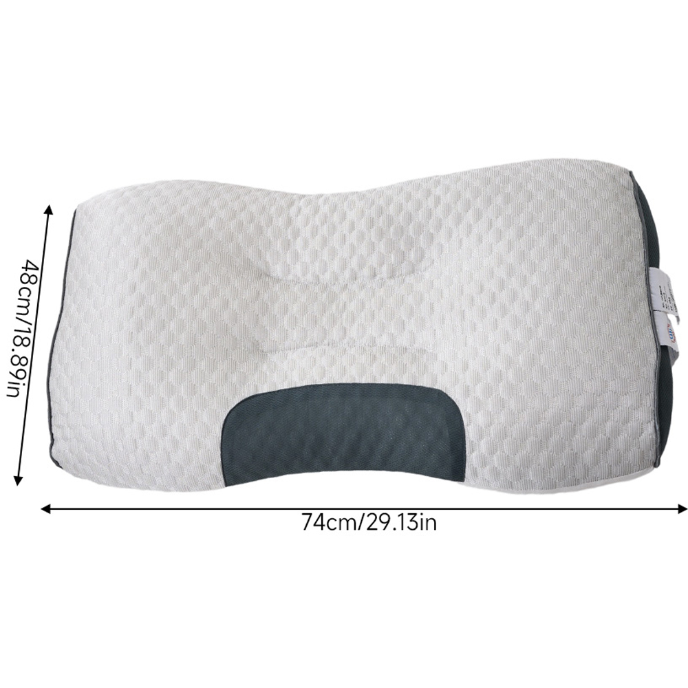 Living and Home Grey Cooling Supportive Pillow Insert with Zip 74 x 48cm Image 8
