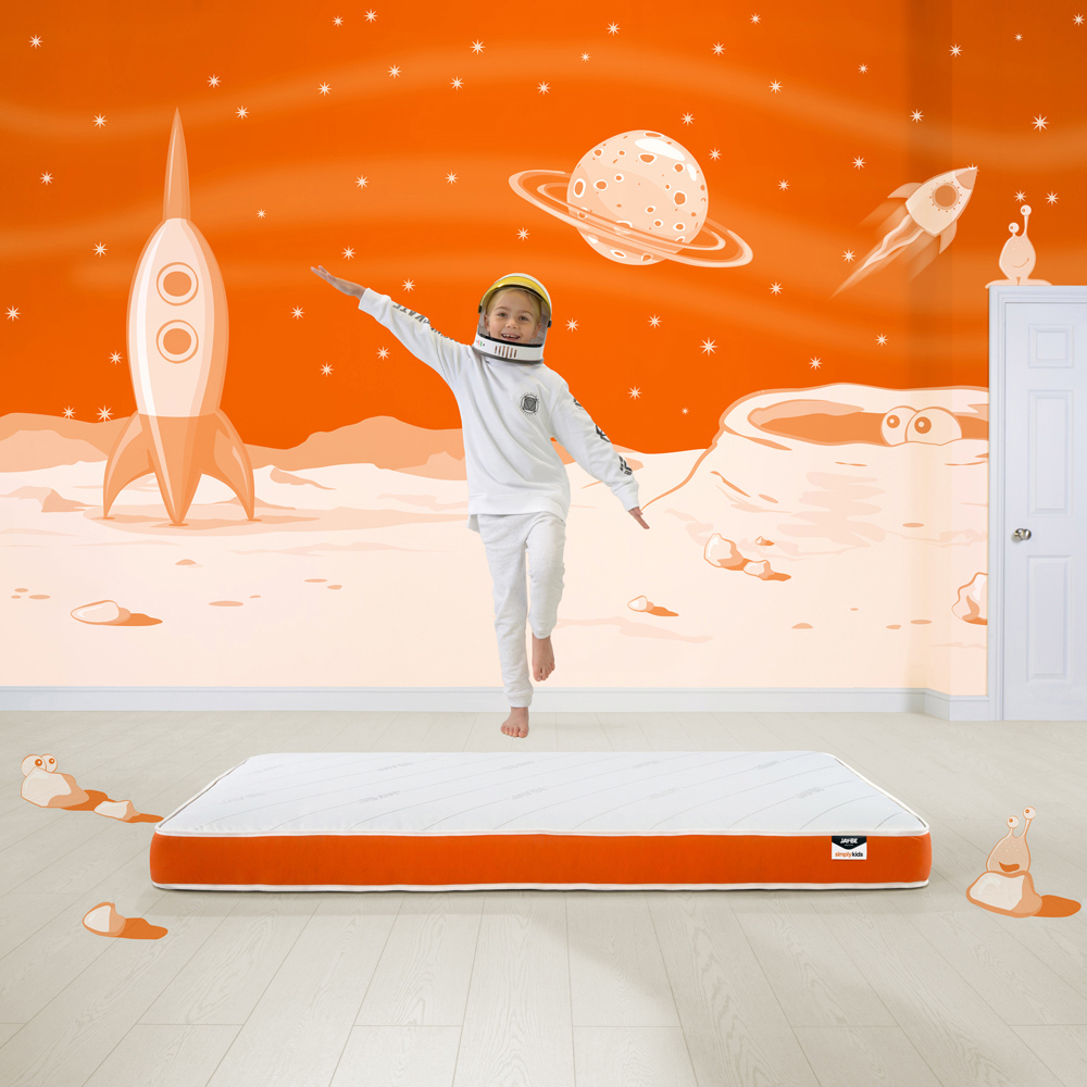 Jay-Be Simply Kids Single Foam Free Sprung Mattress Image 2