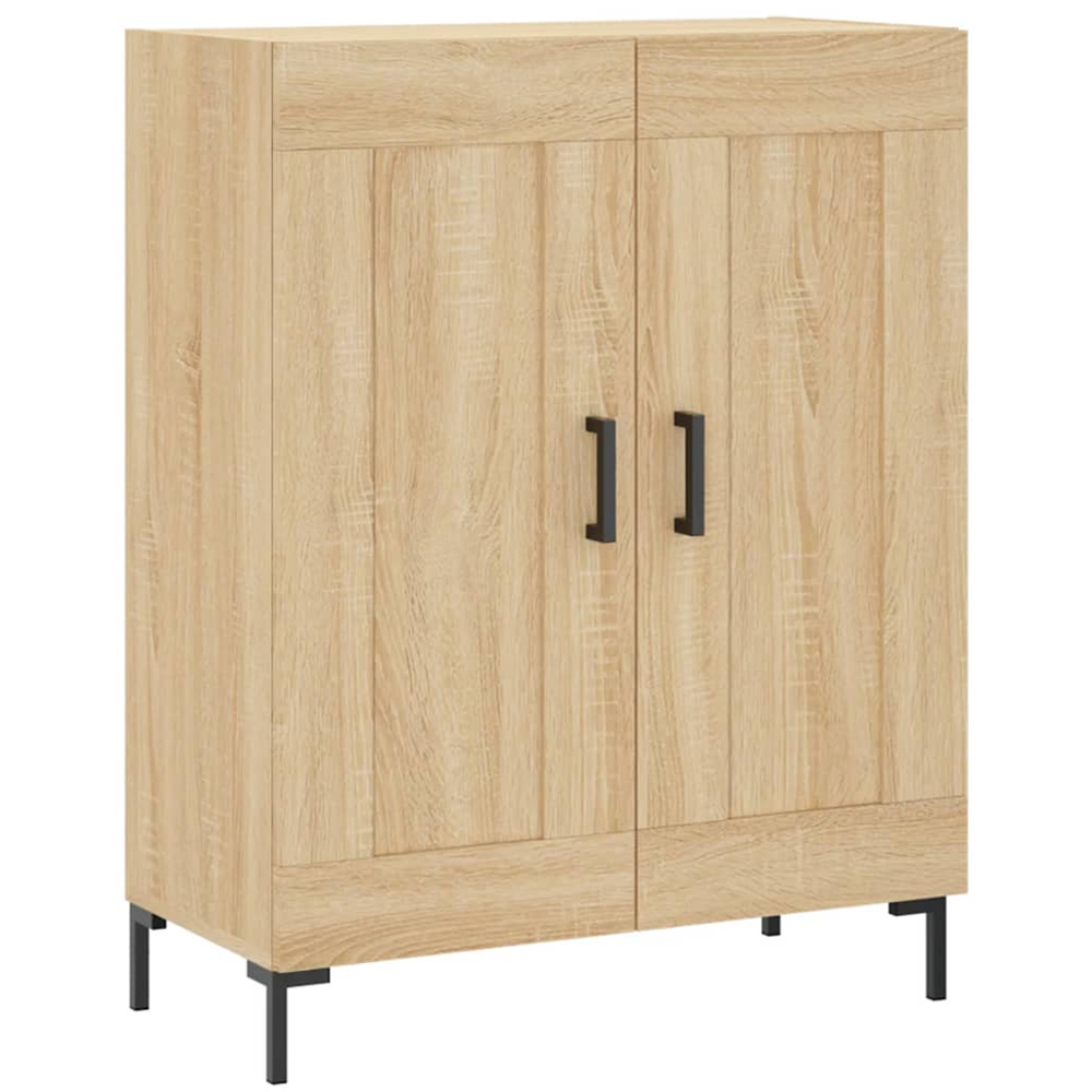 vidaXL 2 Door Sonoma Oak Sideboard Image 2