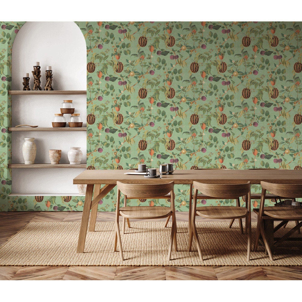 Esselle Home Tropic House Sage Wallpaper Image 6
