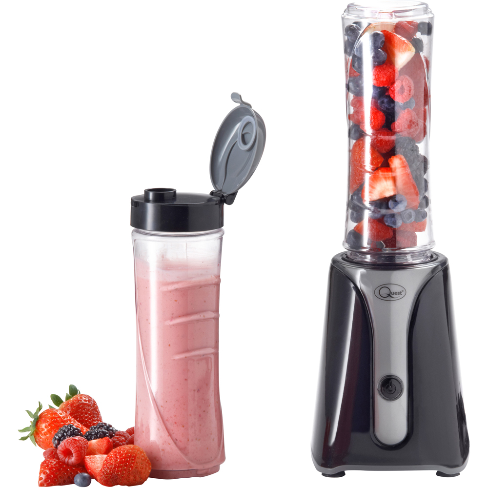 Quest Nutri-Q Black and Grey 600ml Personal Blender Image 2