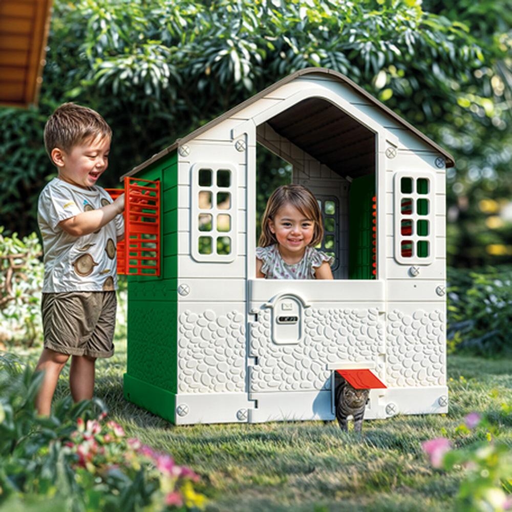 Playhouse with Door and Windows Image 6
