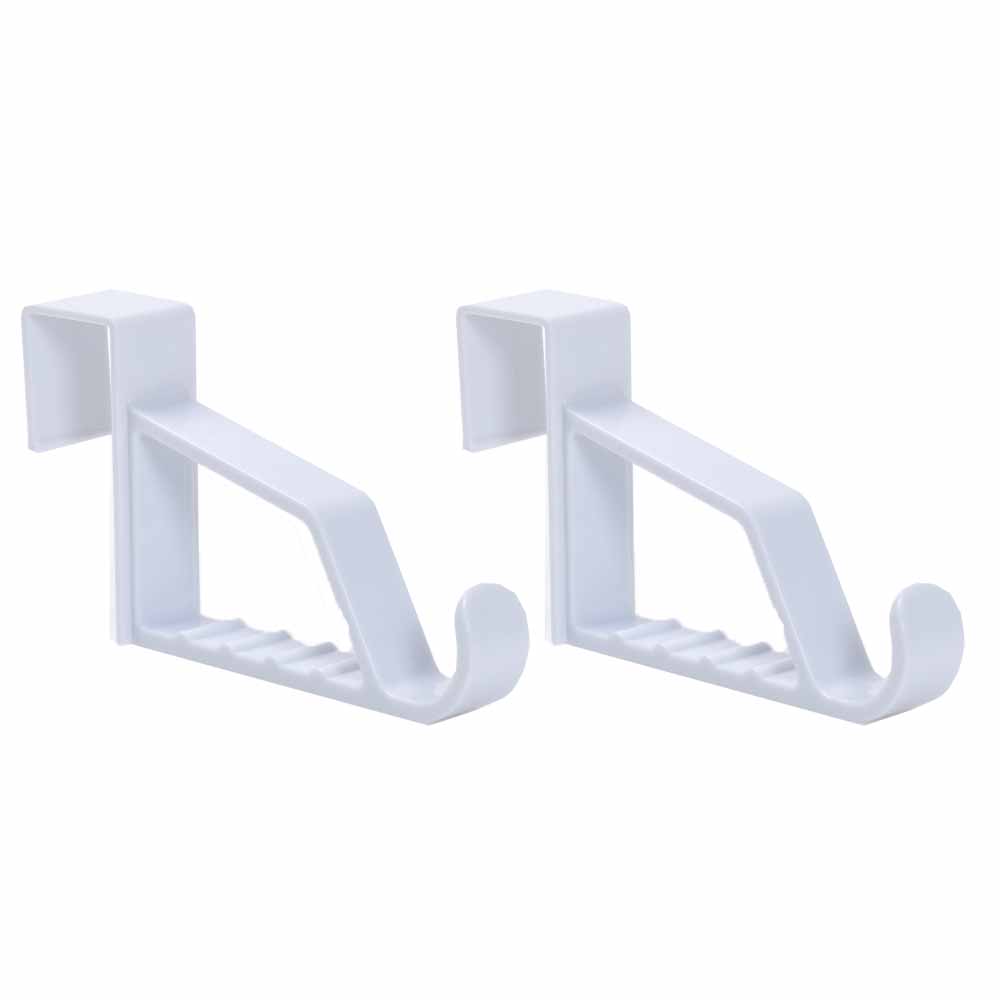 Wilko Over Door Hooks 2pk | Wilko