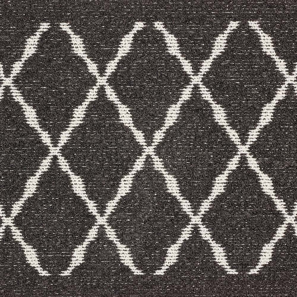 My Mat Arbor Charcoal Diamond Stain Resistant Runner 67 x 200cm Image 4
