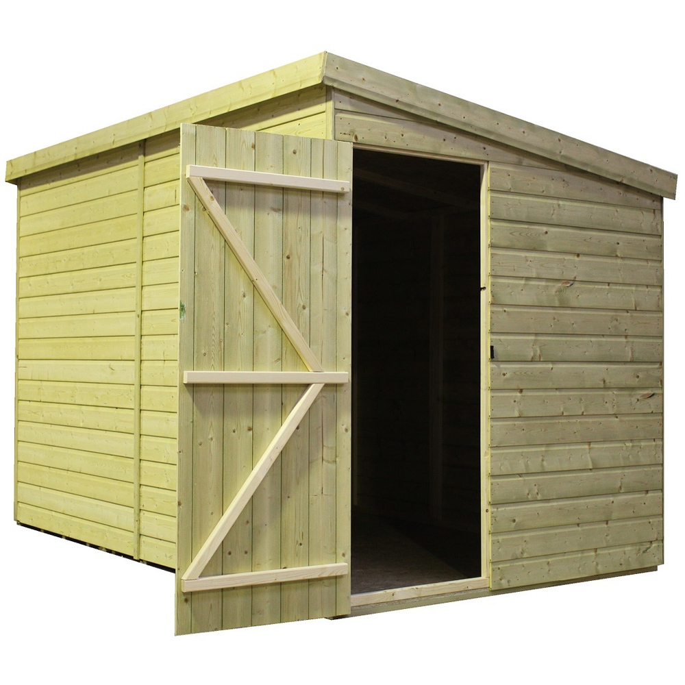 Empire Sheds 3000 12 x 7ft Tongue and Groove Wooden Pent Garden Shed Image 3