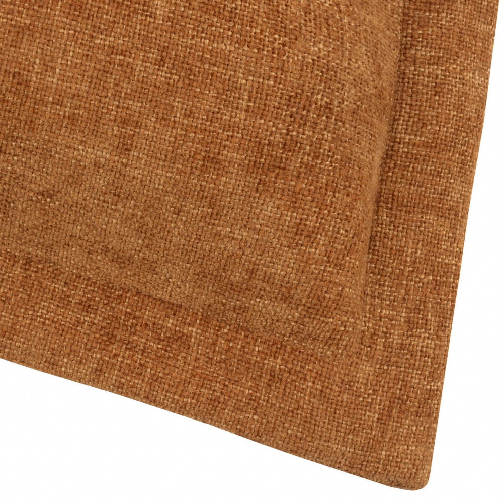 Yard Dune Orange Chenille Polyester Filled Cushion 50 x 50cm Image 4